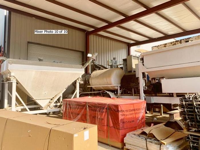 Used Voeller Cyclo Pan Mixer Portable Concrete Batch Plant