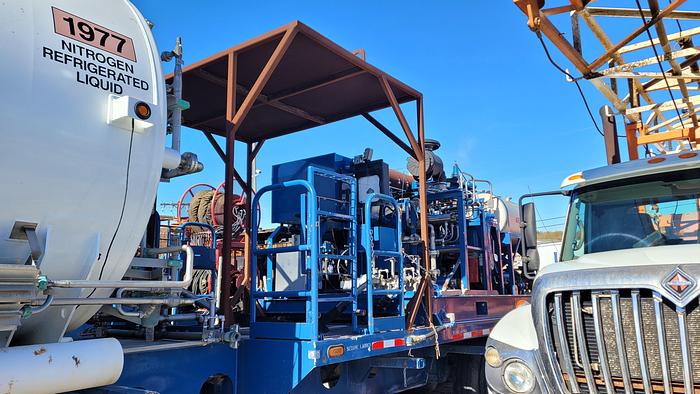 Used 2008 Stewart & Stevenson Nitrogen Pump Trailer