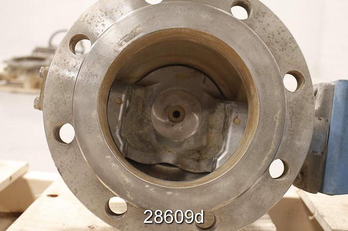 Used Neles Jamesbury R21CB06CCJK 6" Vball Control Valve, C #28609