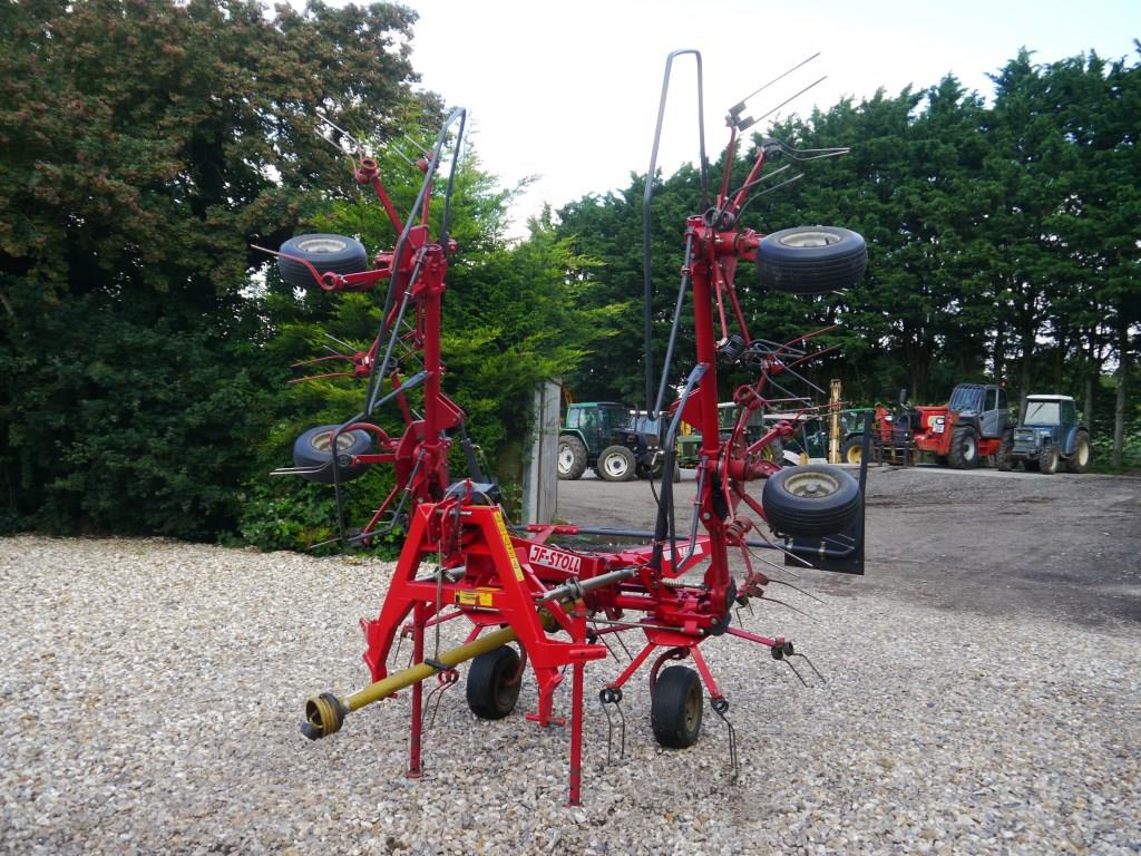 Used JF Stoll Z665 Hydro Tedder