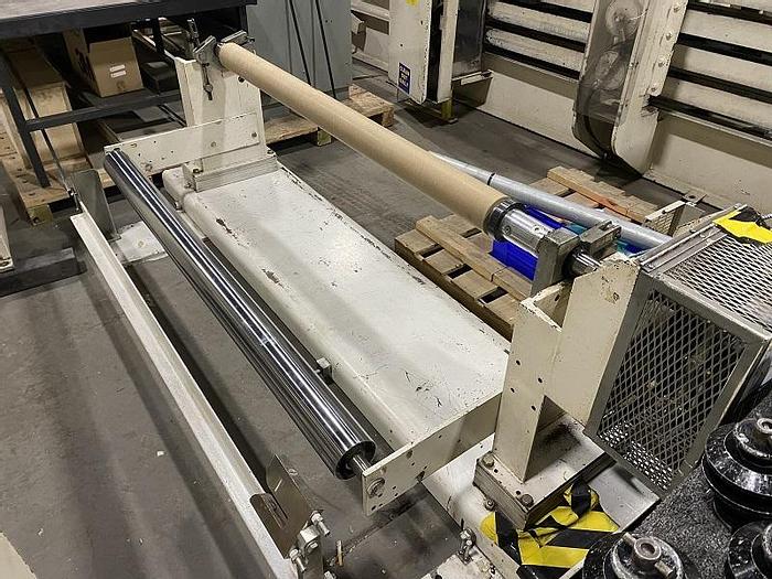 Used 62" WIDE DUSENBERY MODEL 685 DUPLEX SLITTER REWINDER
