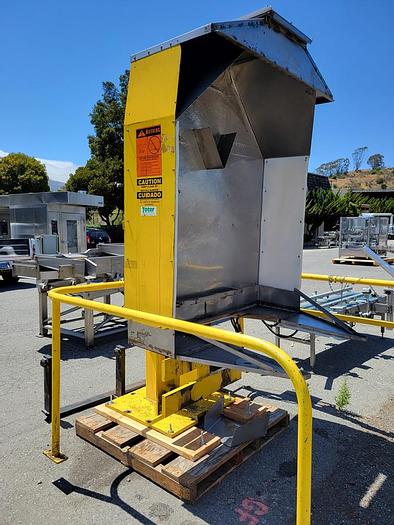 Used Dumper, Bin, Cart, Toter, Model WS-550, 2500-Pound Capacity, #S744036