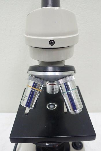 Used L&M? Unbranded Compact Student Monocular Microscope with 3 Objectives
