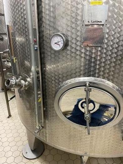 Used (2) available - Used Letina Jacketed 13900L / 3670Gal Storage Tank