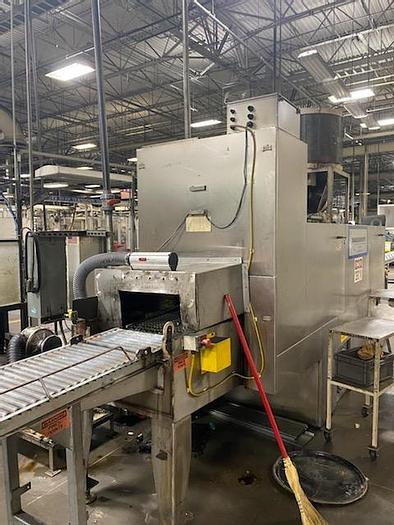 Used 2002 RANSOHOFF 24″ W x 9″ H  STAINLESS STEEL 3 STAGE BELT PARTS WASHER