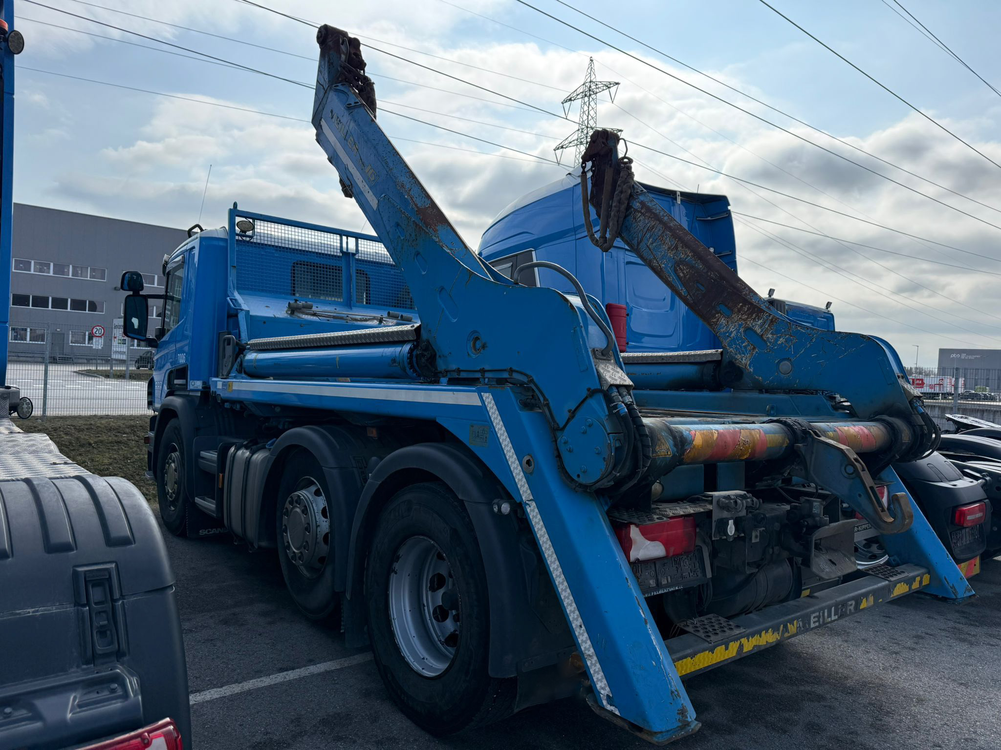 Gebraucht Scania P450 6x2 / F.X. Meiller AK16.-T