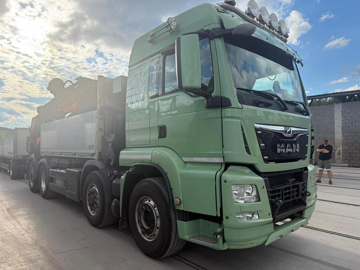 Gebraucht MAN TGS 35.500 + Palfinger PK 92002 SH F