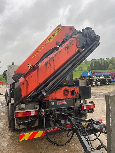 Gebraucht Mercedes Actros 2546 + PK34002SH E + Schmid Trailer