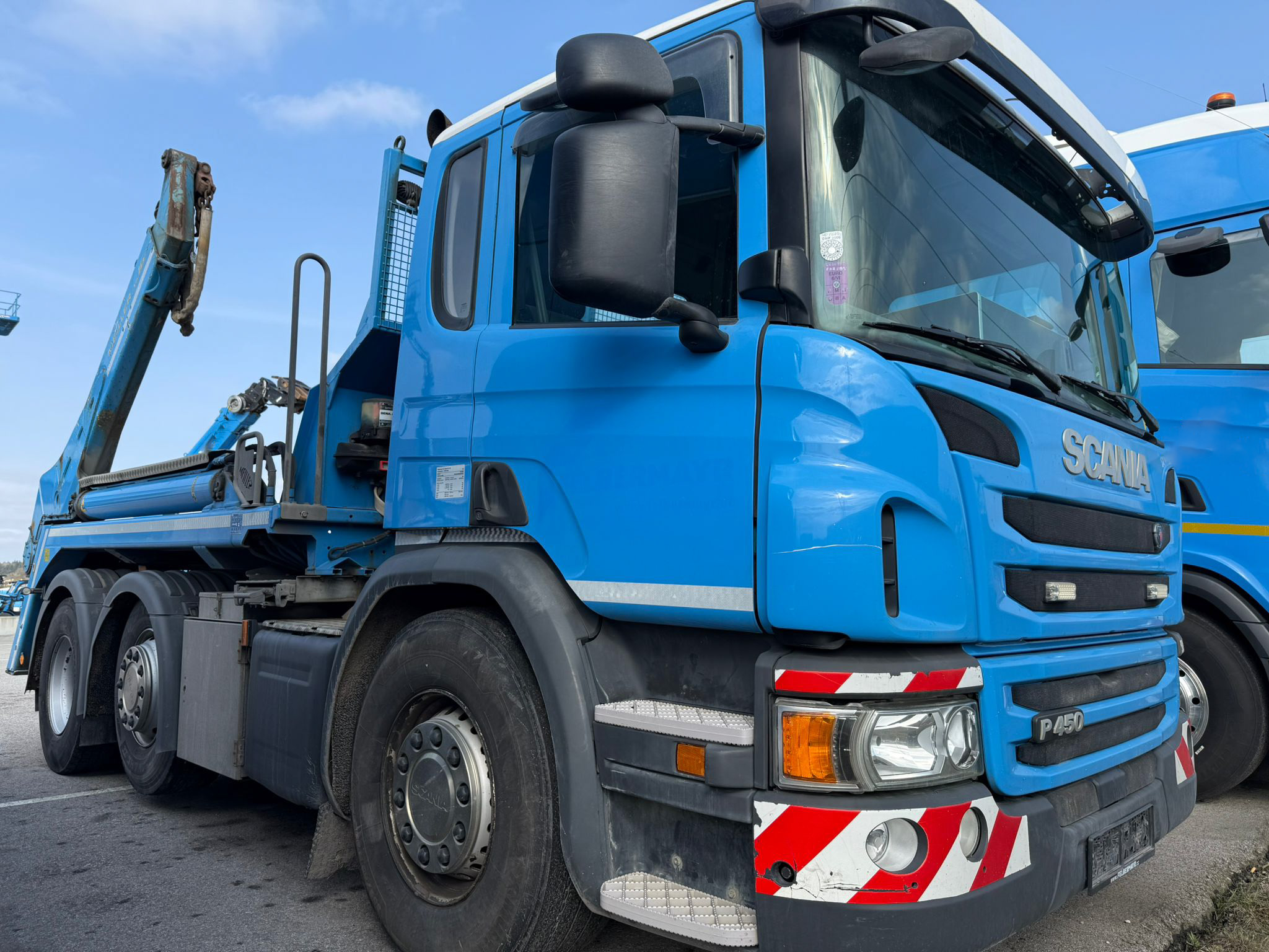 Gebraucht Scania P450 6x2 / F.X. Meiller AK16.-T