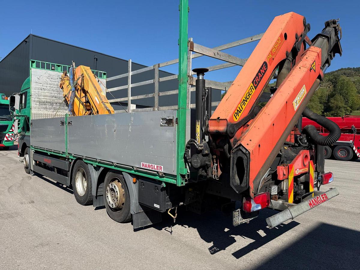 Gebraucht MAN TGA 26.400 + Palfinger PK 16502 + Schwarzmüller