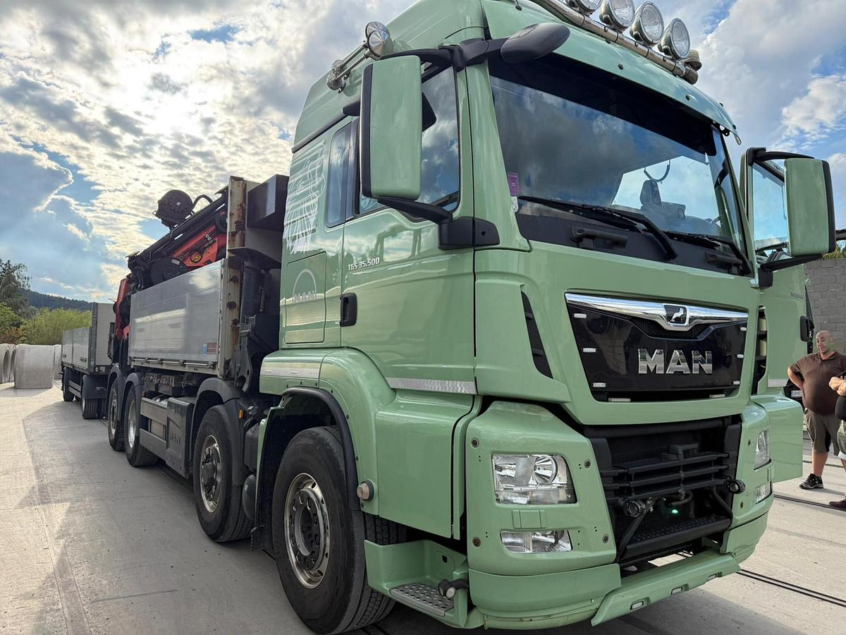 Gebraucht MAN TGS 35.500 + Palfinger PK 92002 SH F