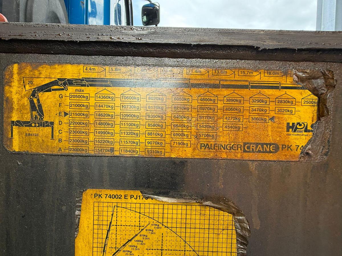 Gebraucht Mercedes + Palfinger PK 74002