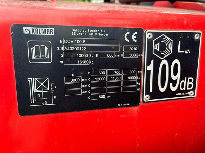 Used Kalmar DCE 100-6