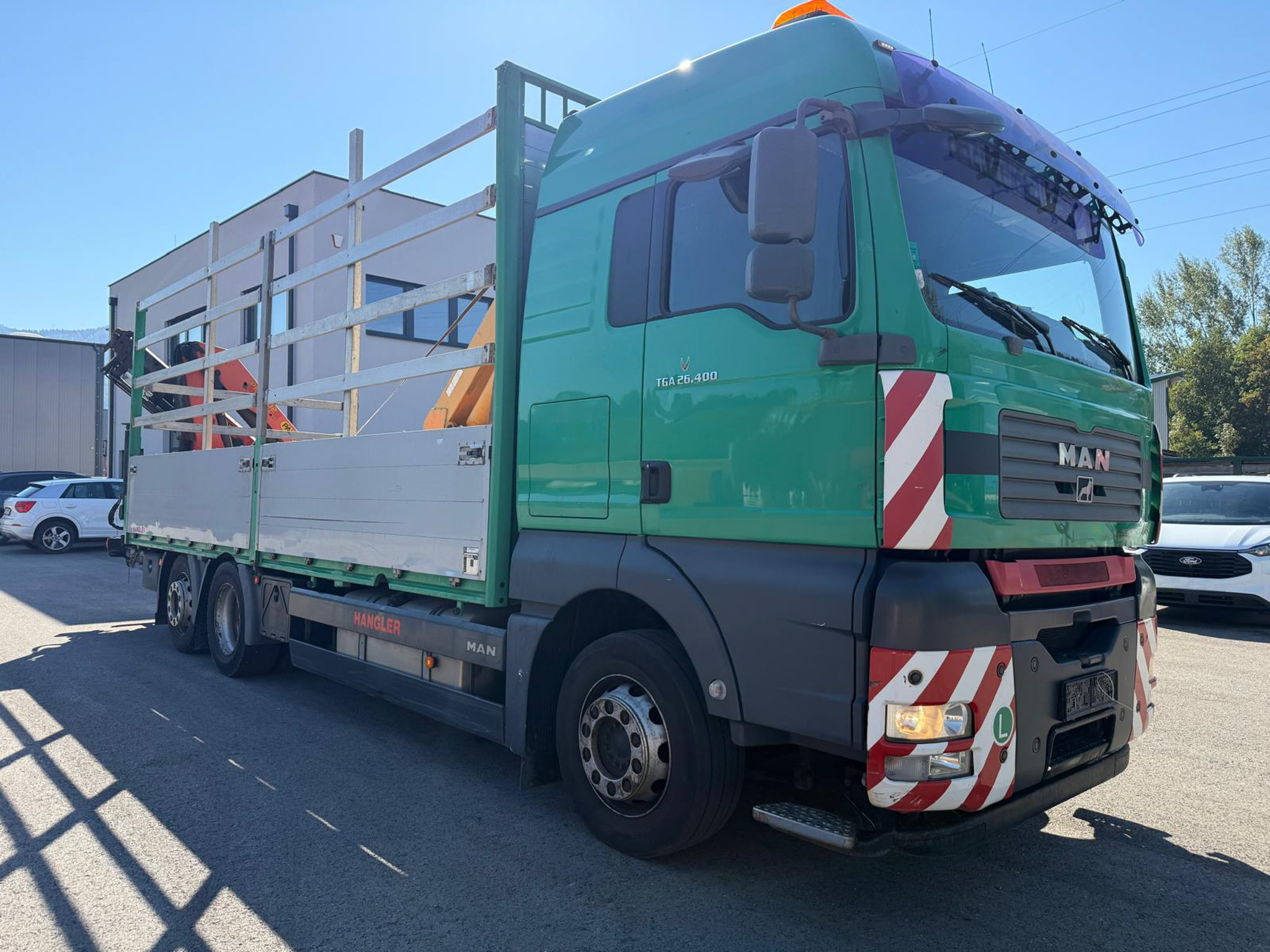 Gebraucht MAN TGA 26.400 + Palfinger PK 16502 + Schwarzmüller