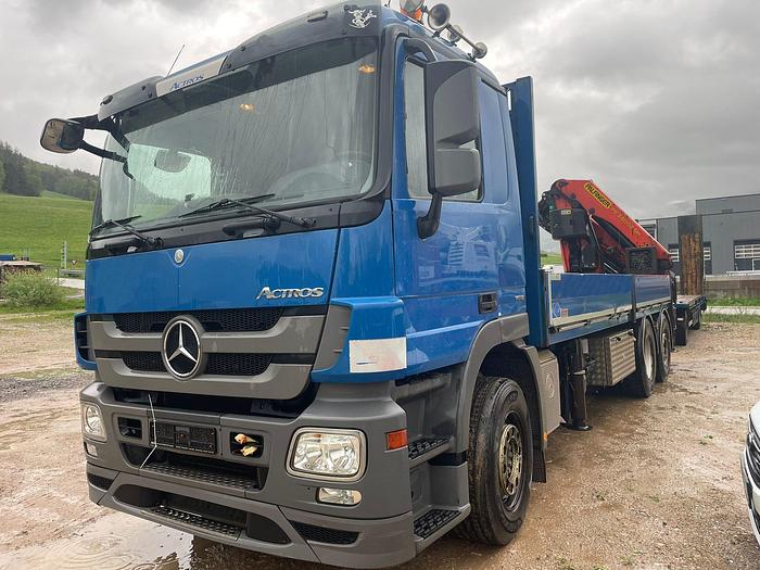 Gebraucht Mercedes Actros 2546 + PK34002SH E + Schmid Trailer