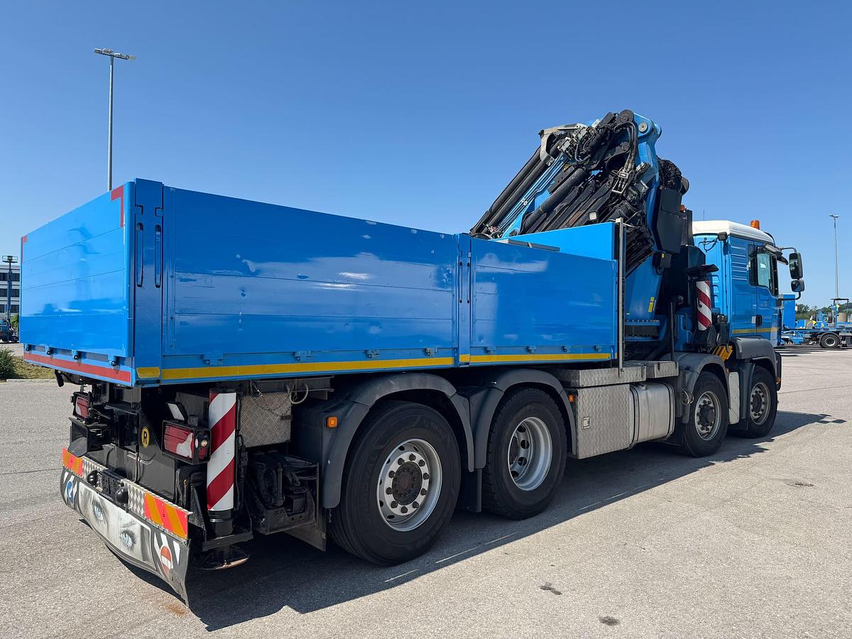 Gebraucht MAN TGA 35.480 8x4 mit Palfinger PK 150.002