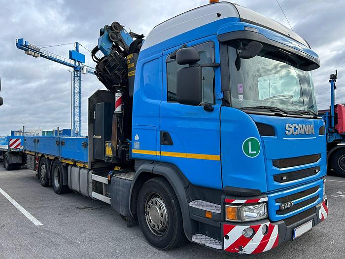 Gebraucht Scania G450 + PK 34002 + Schwarzmüller