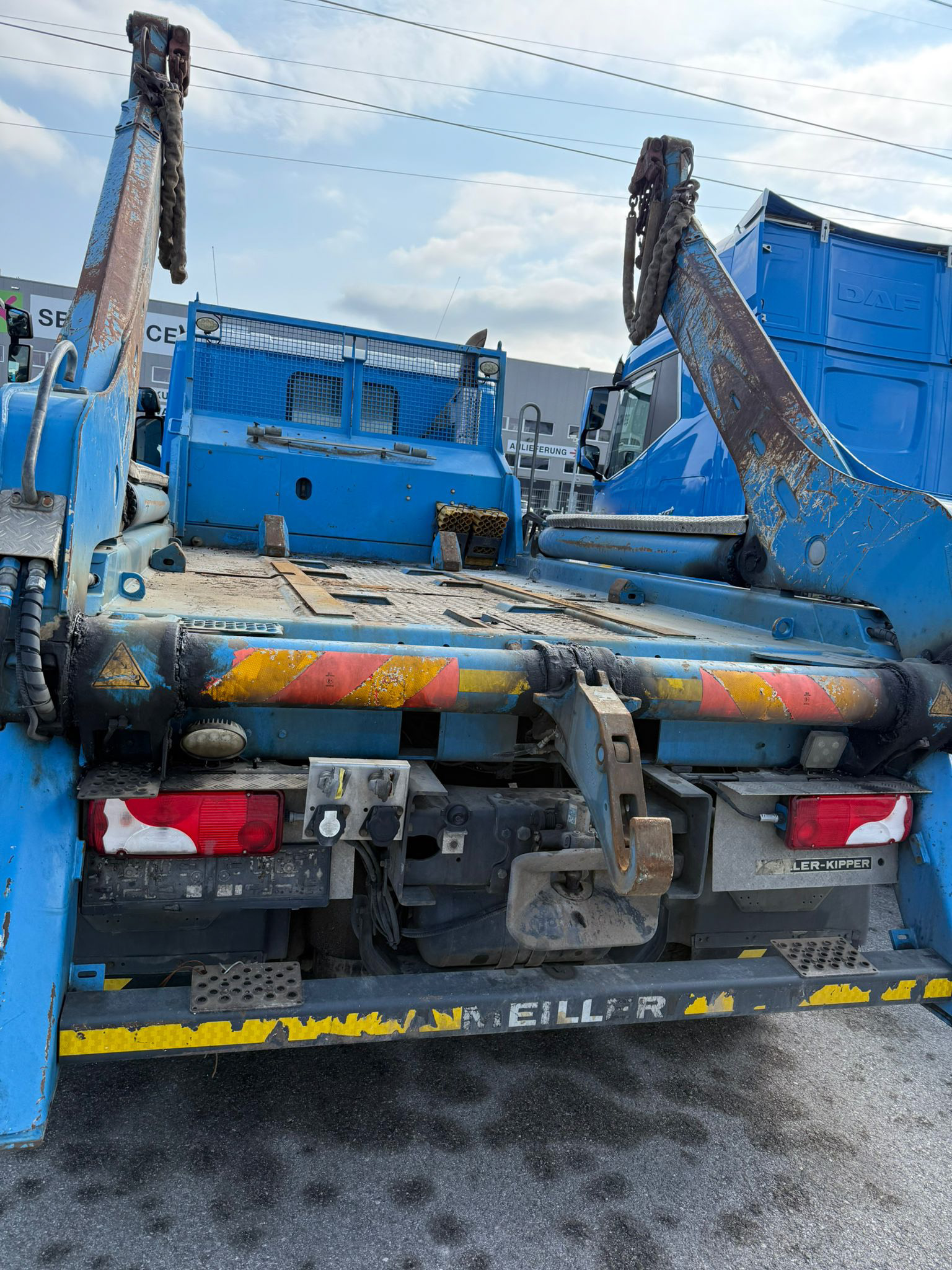 Gebraucht Scania P450 6x2 / F.X. Meiller AK16.-T