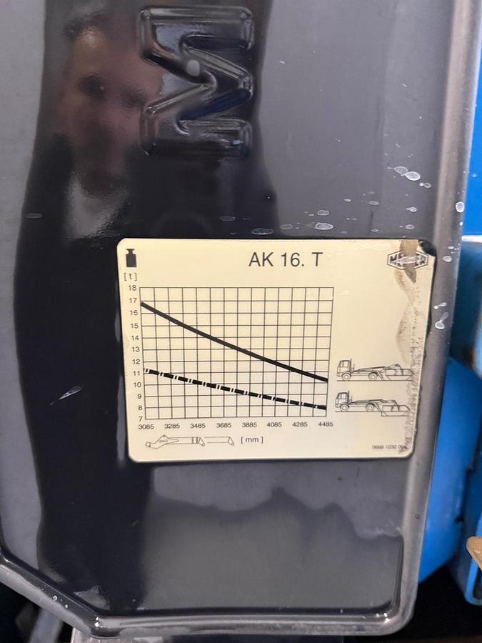Gebraucht Scania P450 6x2 + AK16N TC