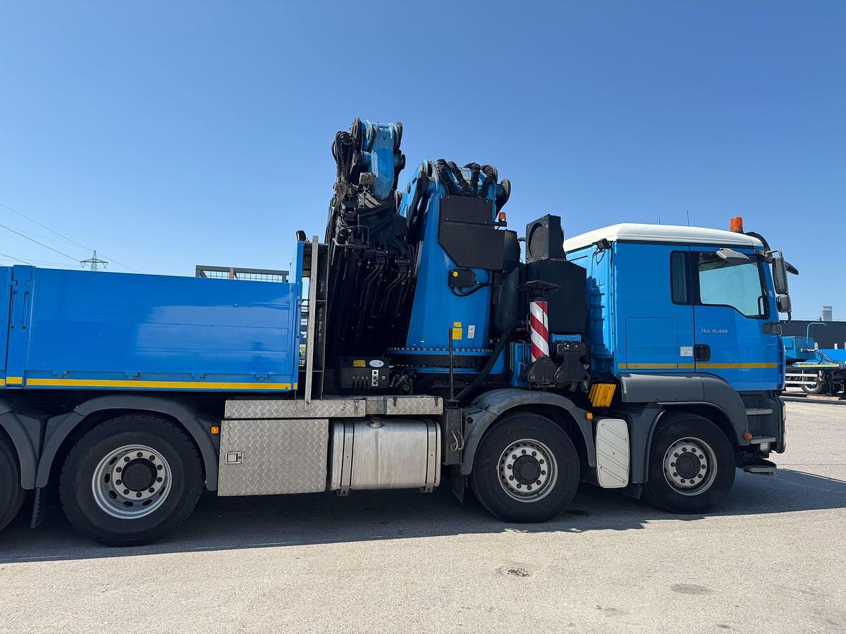 Gebraucht MAN TGA 35.480 8x4 mit Palfinger PK 150.002