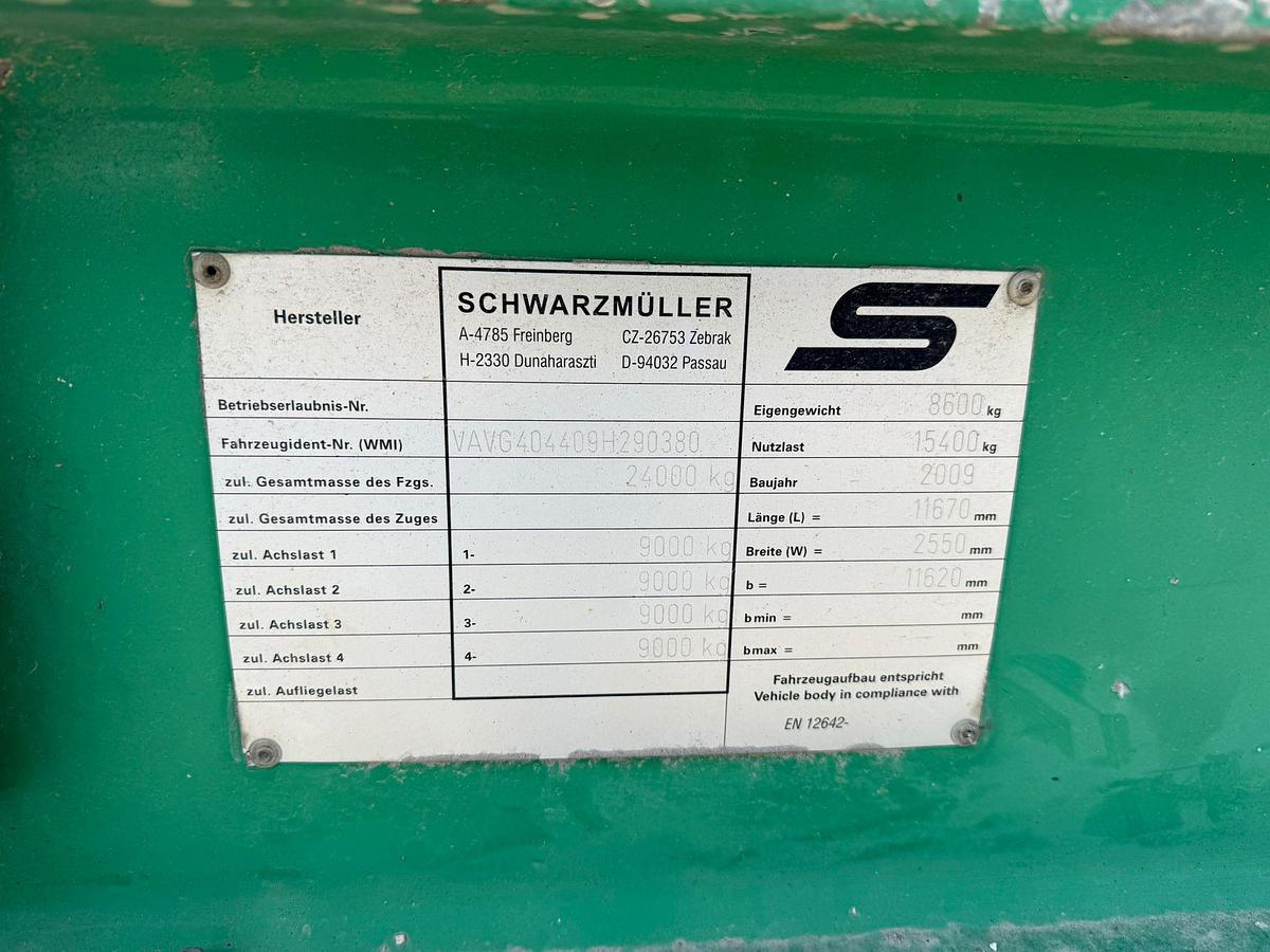Gebraucht Schwarzmüller G404 / 4-Achs