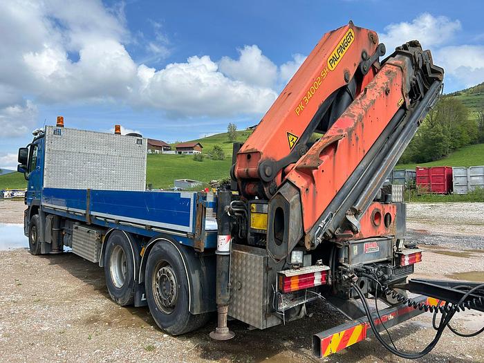 Gebraucht Mercedes Actros 2546 + PK34002SH E + Schmid Trailer