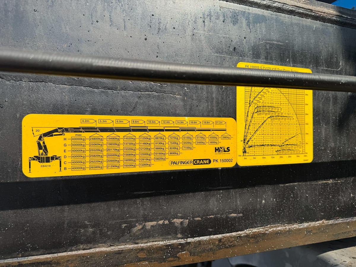 Gebraucht MAN TGA 35.480 8x4 mit Palfinger PK 150.002