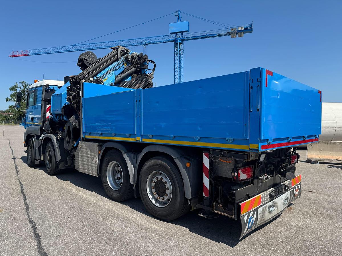 Gebraucht MAN TGA 35.480 8x4 mit Palfinger PK 150.002