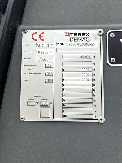 Gebraucht Terex Demag AC 40 City