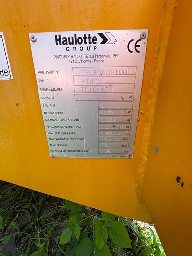 Gebraucht Haulotte H14TX