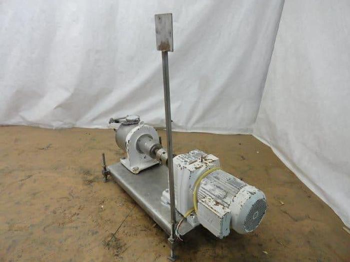 Used Sine Stainless Steel Positive Displacement pump, Size MR 60