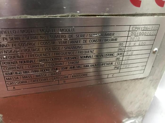 Used 2010 Pietroberto CPH124-150 automatic intermdiate prover