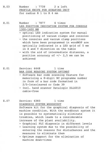Used Homag BAZ211 Venture 20 CNC