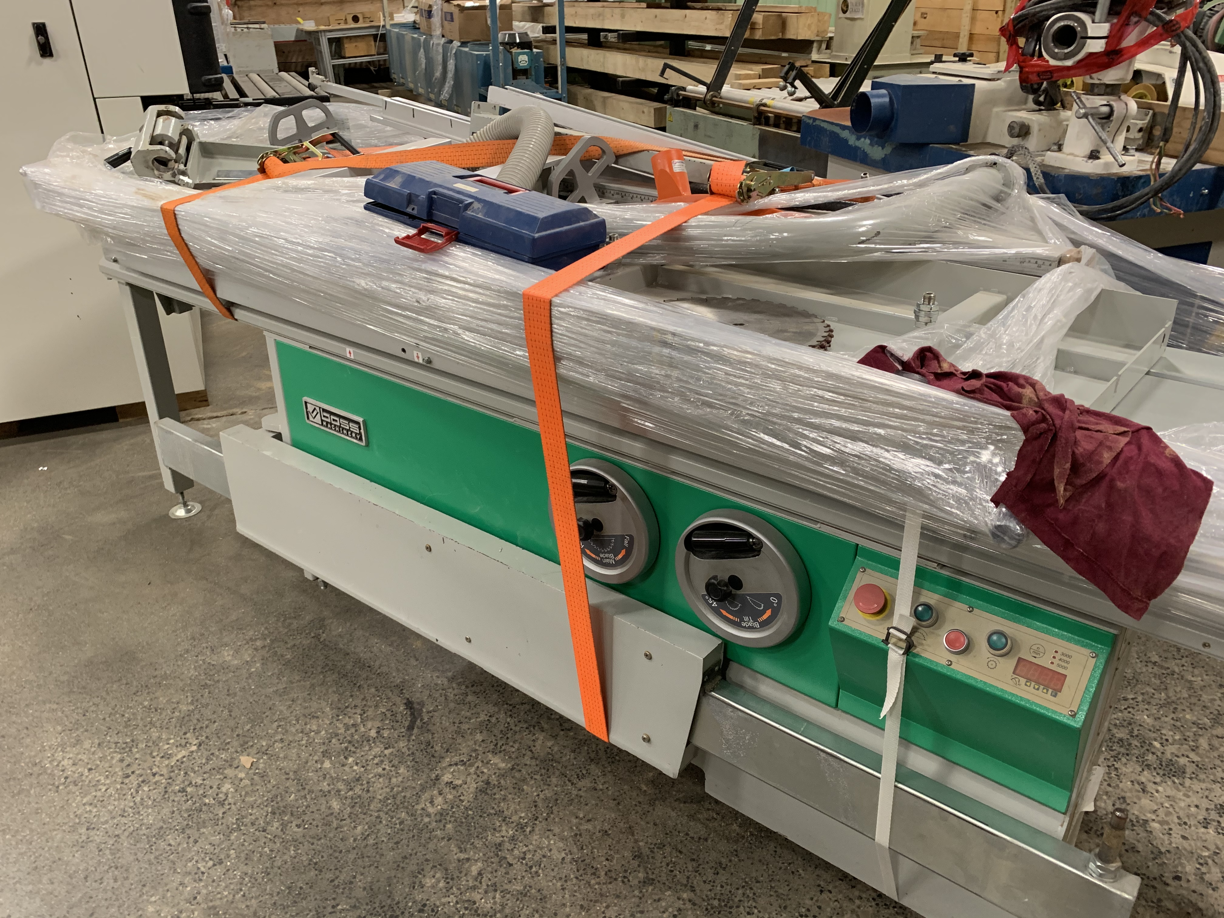 Used 2011 Boss P2 Manual Sliding Table Saw