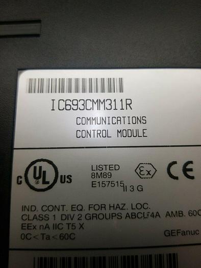 Used GE Fanuc IC693CMM311R