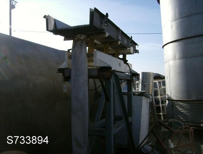 Used Screen, 2' X 7', Deamco, Vibratory, S/st, Eccentric, Food Gr #S733894