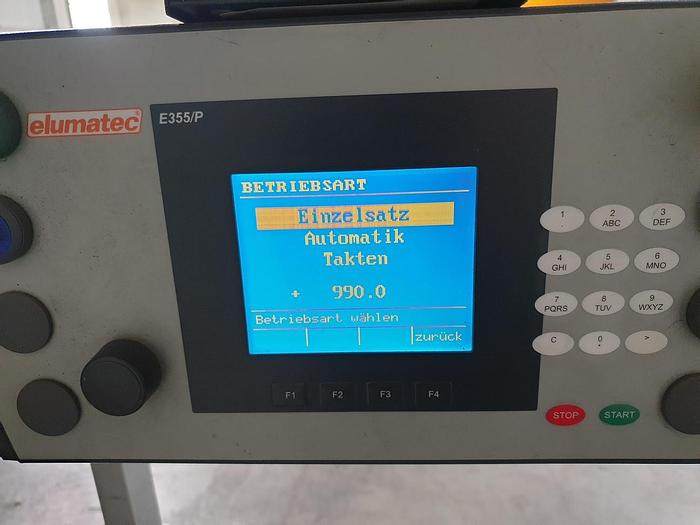 Gebraucht Positionieranshclag Elumatec EMA 201 / AMS 200
