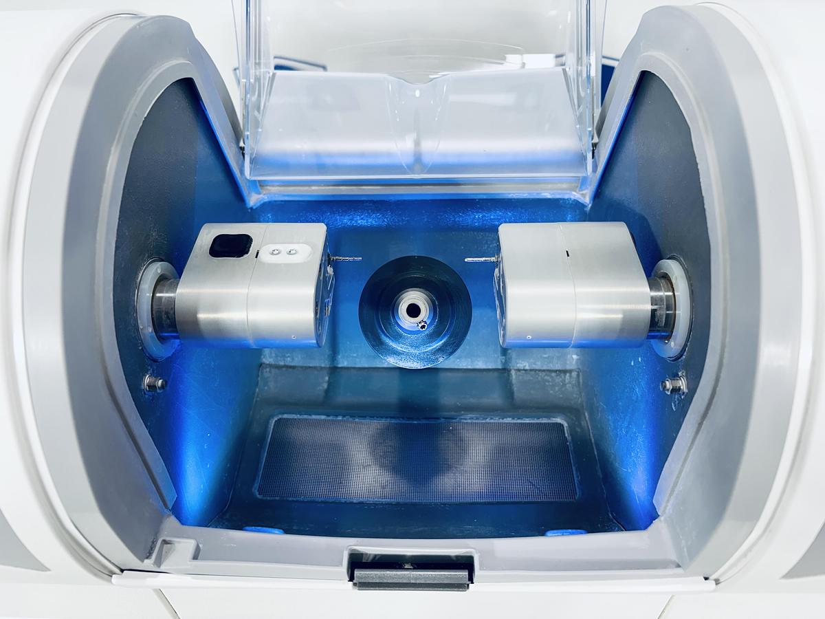 Used 2013 Sirona CEREC MC X 2-Motor Wet Mill with 512 Mills (230412)