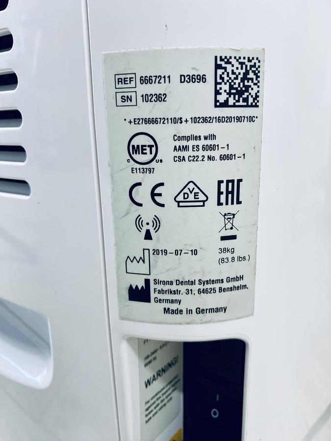 Refurbished 2019 Dentsply Sirona CEREC AC Primescan with 5.2 Software (102362)