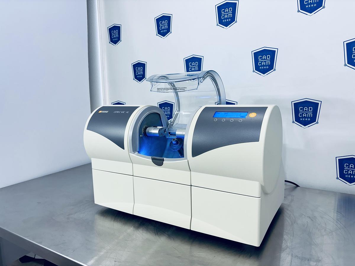 Used 2012 Sirona CEREC MC XL 2-Motor Wet Mill with 1,009 Mills (118607)