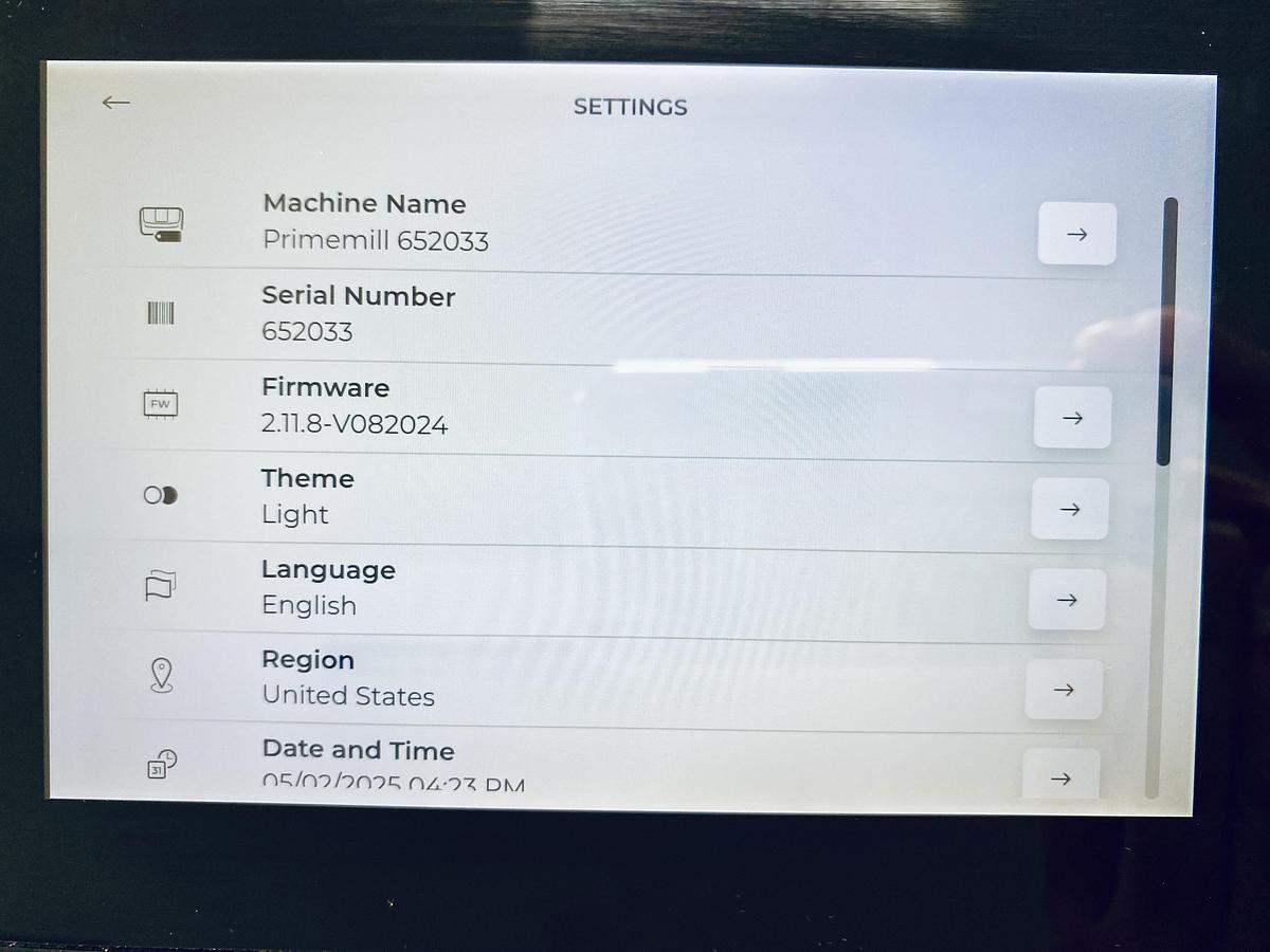 Used 2020 Dentsply Sirona CEREC Primemill 4-Motor Wet/Dry Mill (652033)