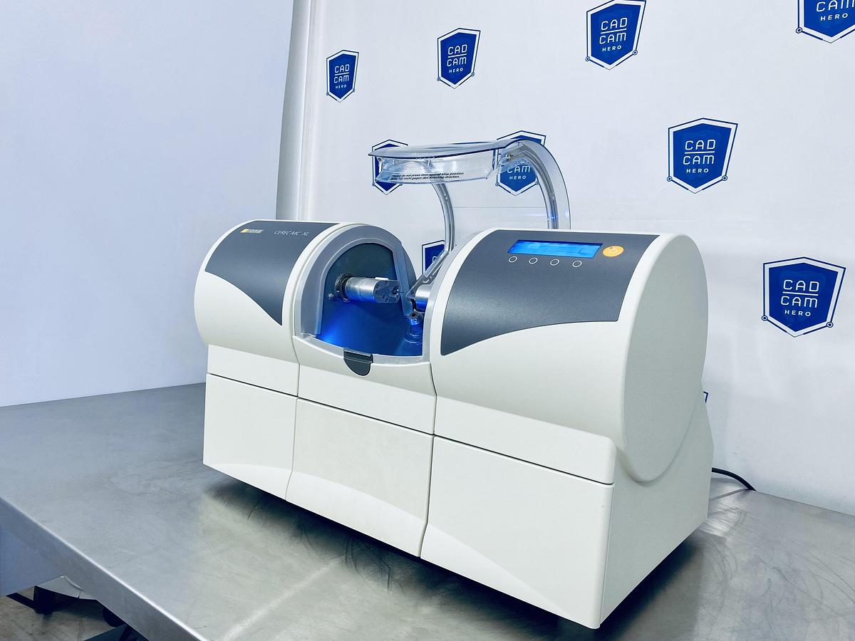 Used 2012 Sirona CEREC MC XL 2-Motor Wet Mill with 1,413 Mills (123949)