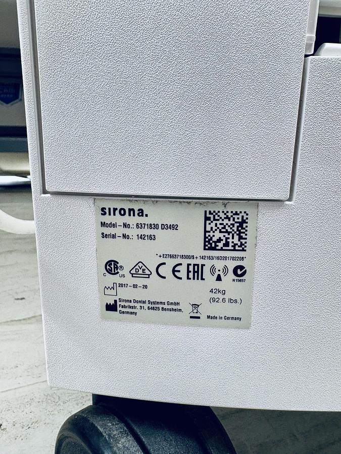 Refurbished 2017 Sirona CEREC AC Omnicam with CEREC 5.2 Software (142163)