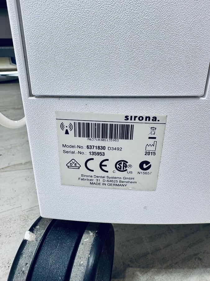 Refurbished 2015 Sirona CEREC AC Omnicam with CEREC 4.6 Software (135953)