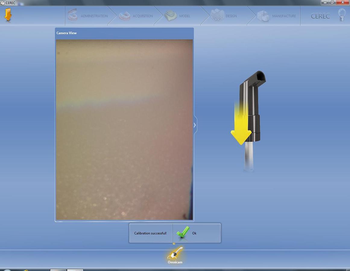 Refurbished 2015 Sirona CEREC AC Omnicam with CEREC 5.2.8 Software (136220)