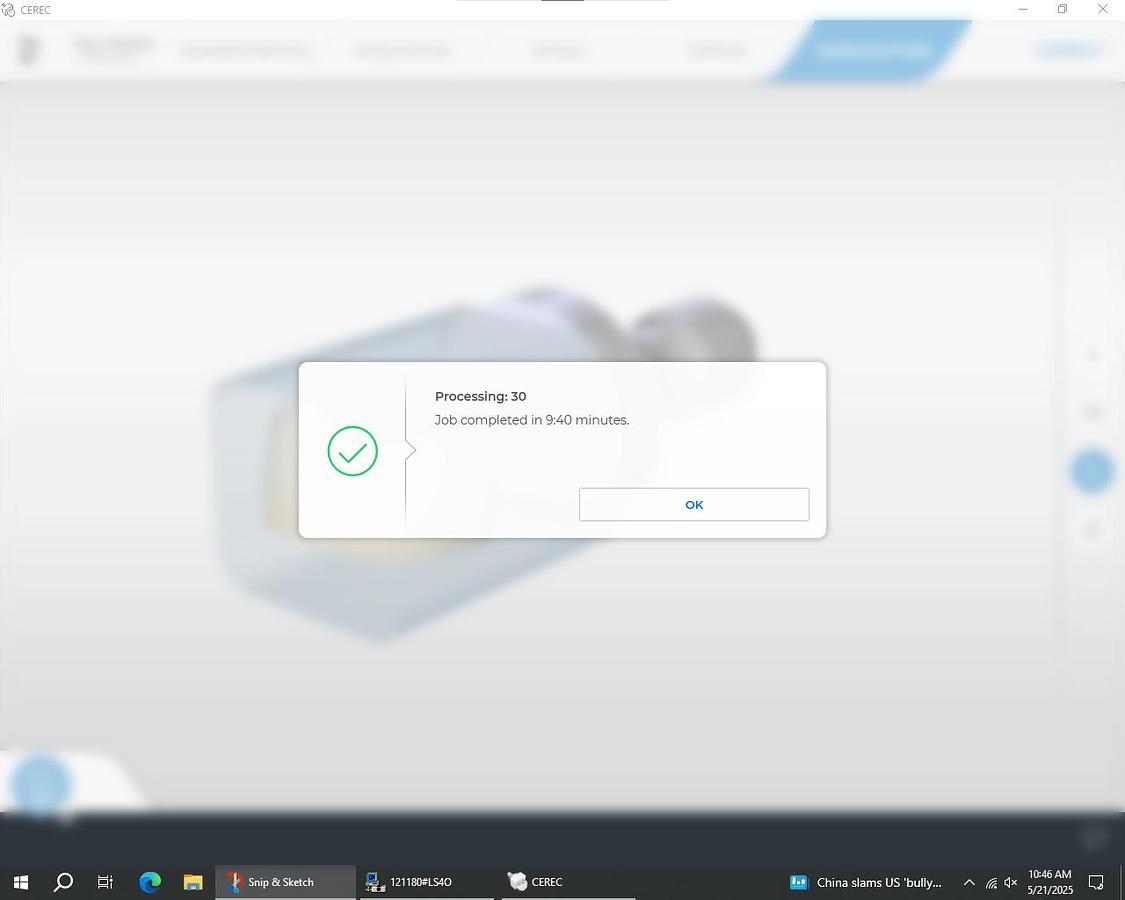 Used 2011 Sirona inLab MC XL