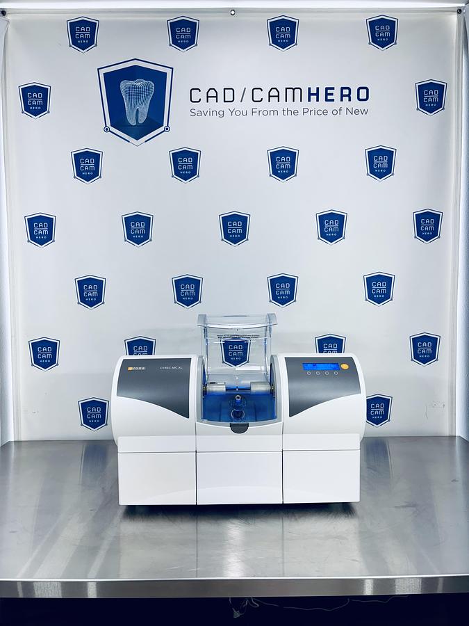 Used 2012 Sirona CEREC MC XL 2-Motor Wet Mill with 754 Mills (126869)