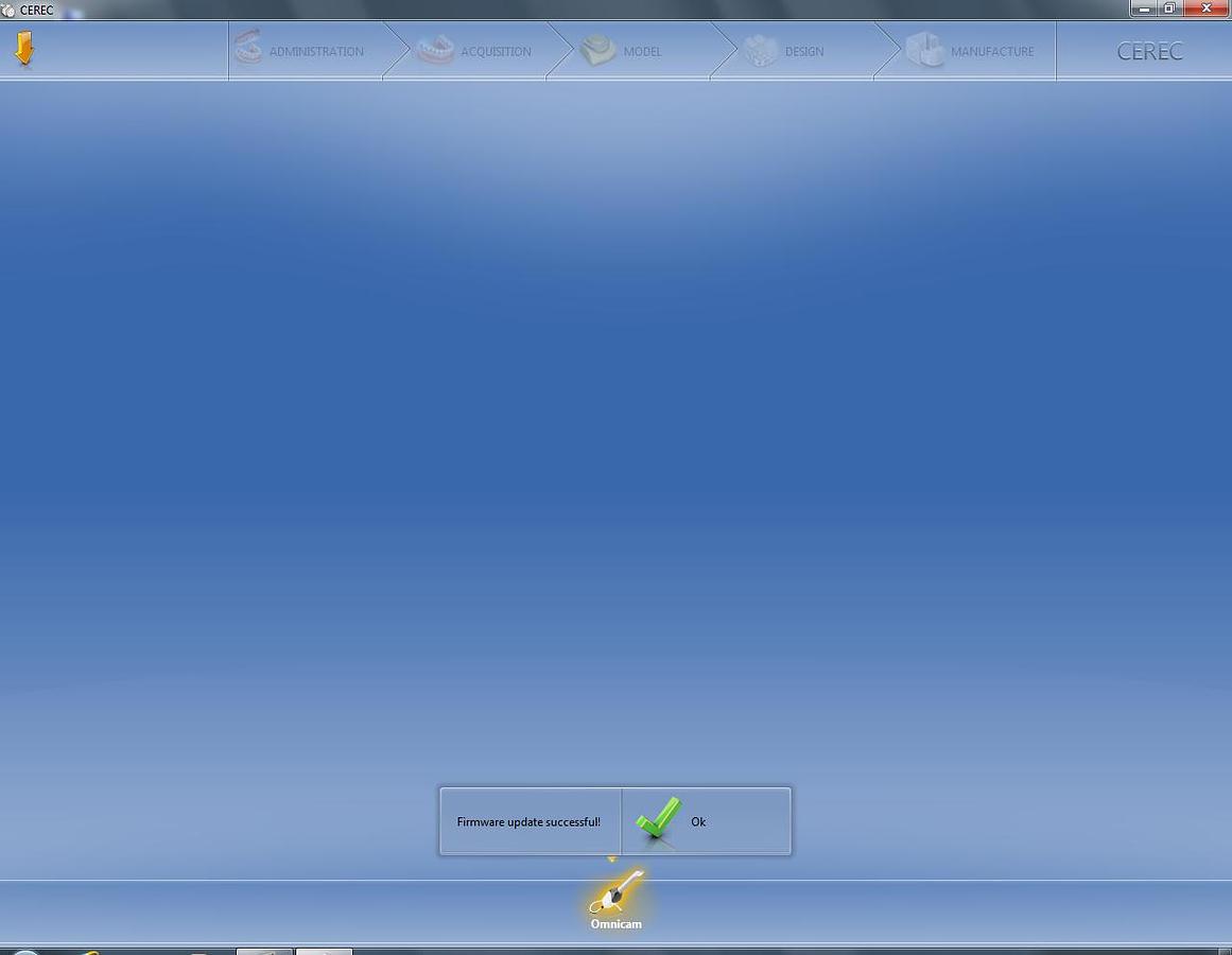 Refurbished 2013 Sirona CEREC AC Omnicam with CEREC 4.6 Software (126666)