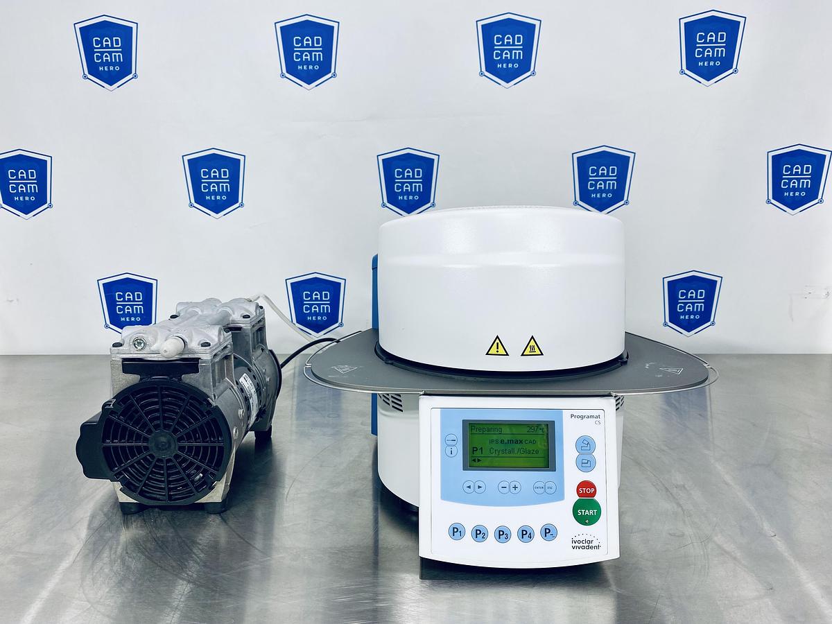 Used 2010 Ivoclar Vivadent Programat CS Crystallization Furnace with Vacuum Pump (604682)