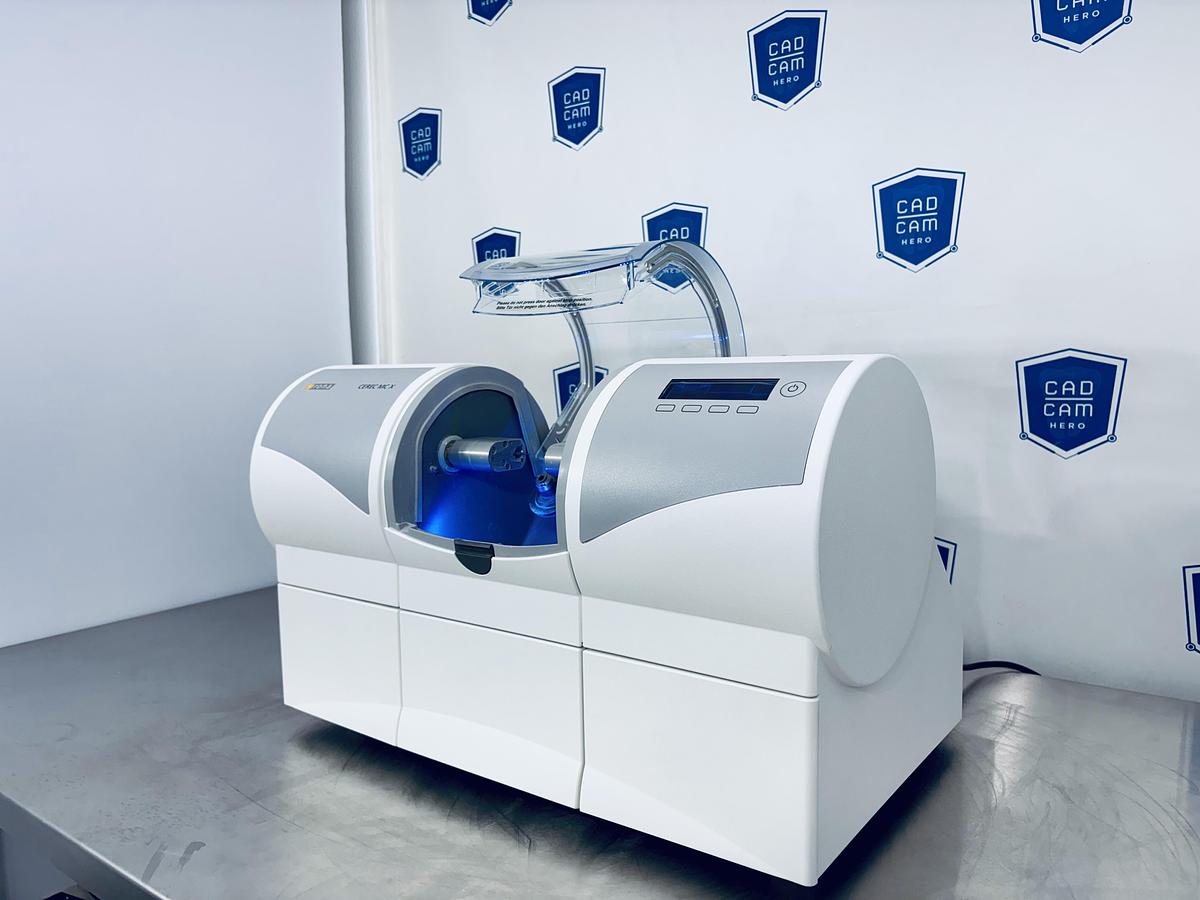 Used 2014 Sirona CEREC MC X 2-Motor Wet Mill with 332 Mills (233715)